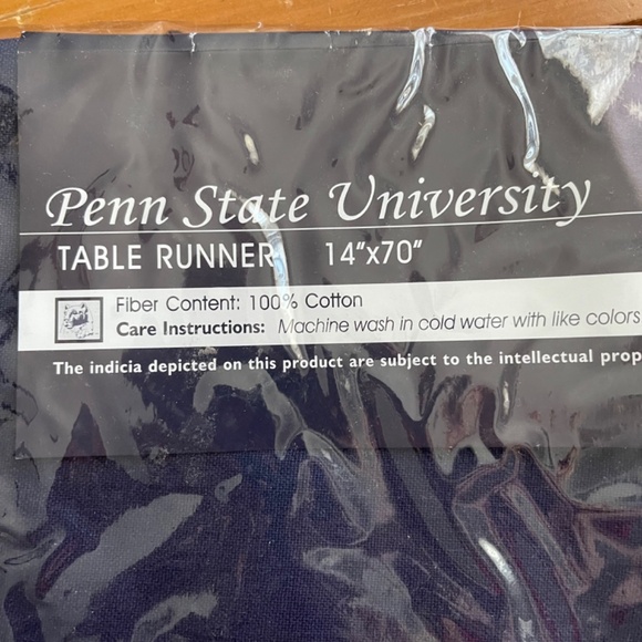 Penn State University Table Runner - Picture 2 of 3
